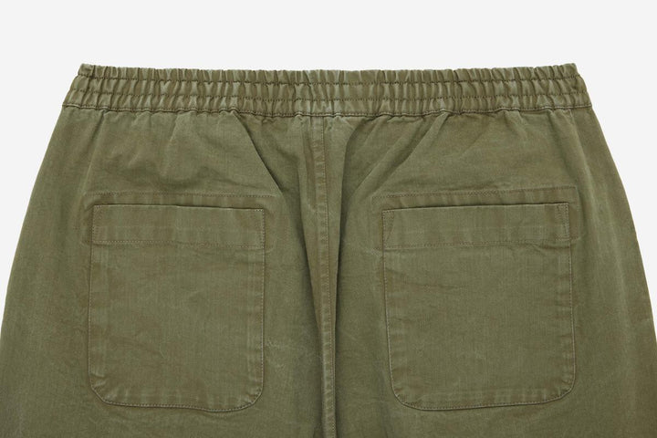 3sixteen Drawstring Shorts - Olive Twill