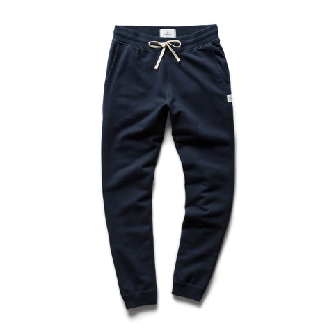 Reigning Champ Midweight Terry Slim Sweatpant - Navy