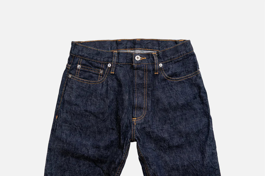 3sixteen CS-100xk Classic Straight - Rinsed Indigo Kibata