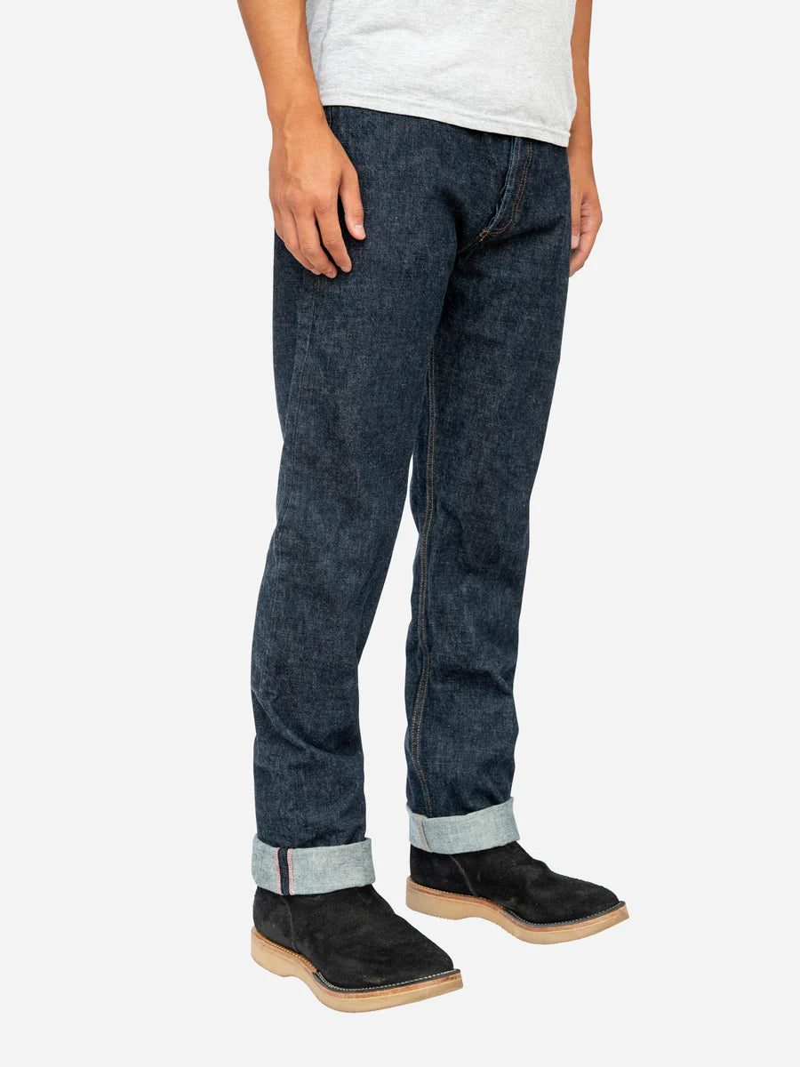 3sixteen CS-100xk Classic Straight - Rinsed Indigo Kibata