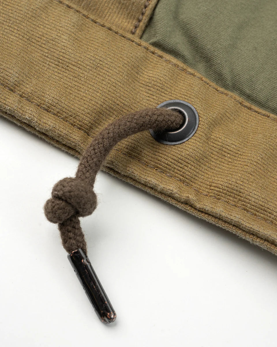 Iron Heart 12oz Whipcord Lightweight N1 Deck Jacket - Khaki