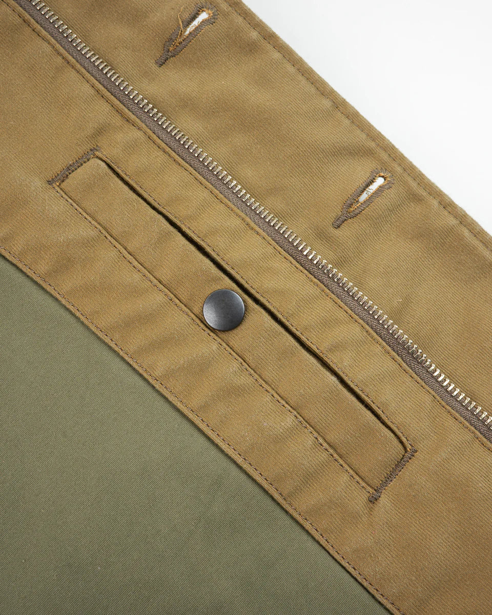 Iron Heart 12oz Whipcord Lightweight N1 Deck Jacket - Khaki