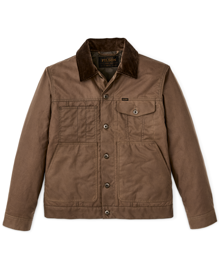 Filson - Insulated Short Cruiser Jacket in Dark Brown
