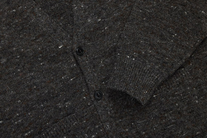 3sixteen Classic Cardigan - Pewter Tweed
