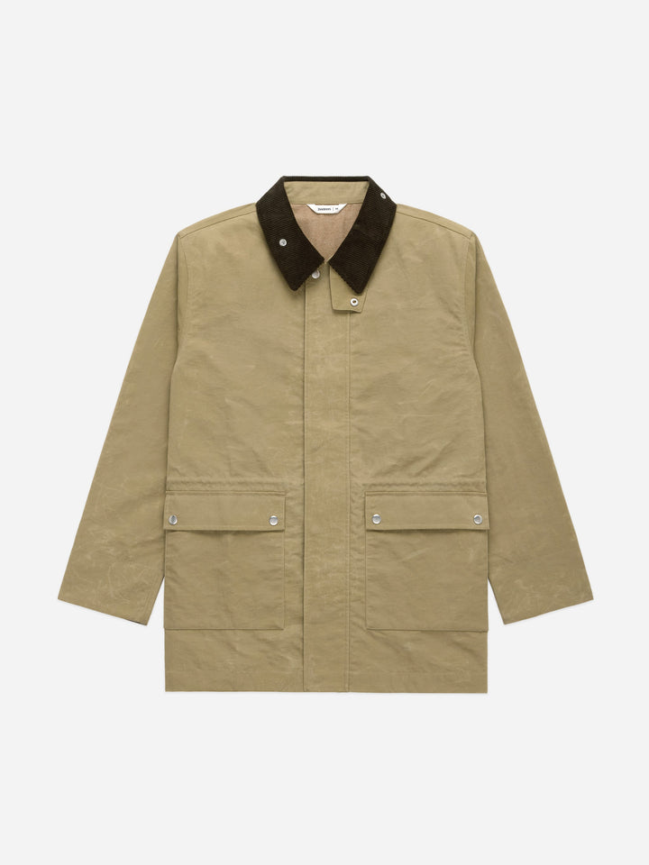 3Sixteen - Country Jacket in Waxed Tan Nylon