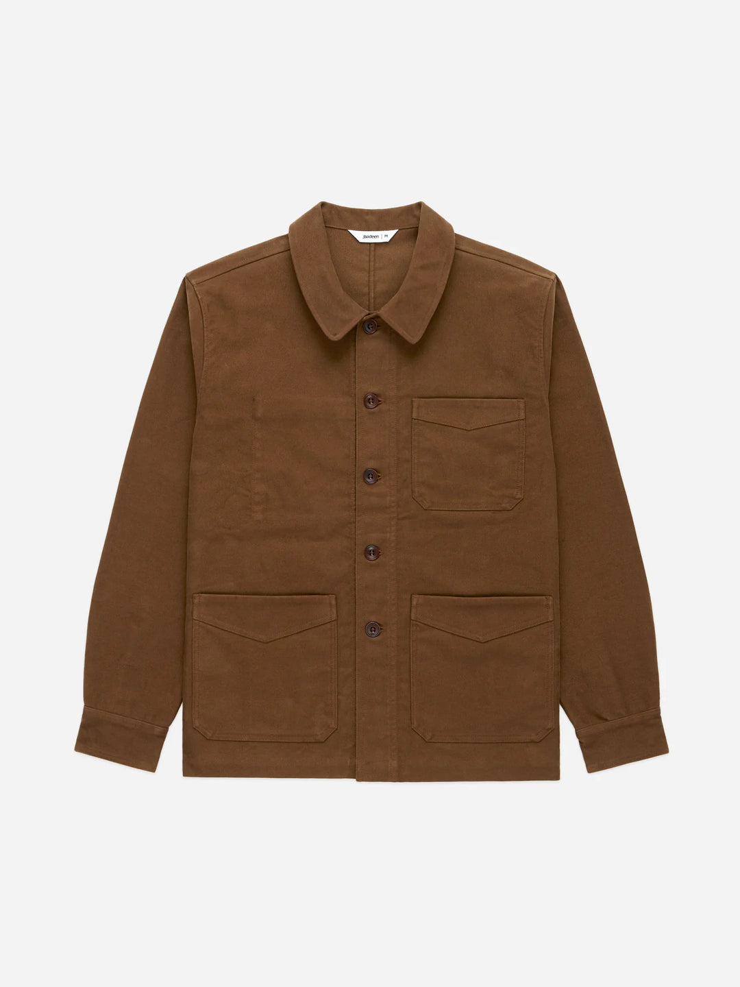 3sixteen French Work Jacket - Brown Moleskin