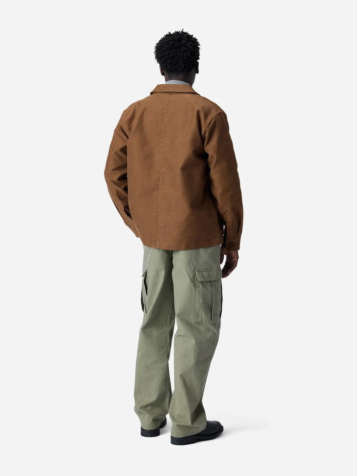 3sixteen French Work Jacket - Brown Moleskin
