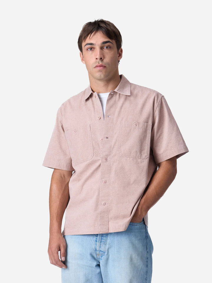 3sixteen Short Sleeve Workshirt - Blush