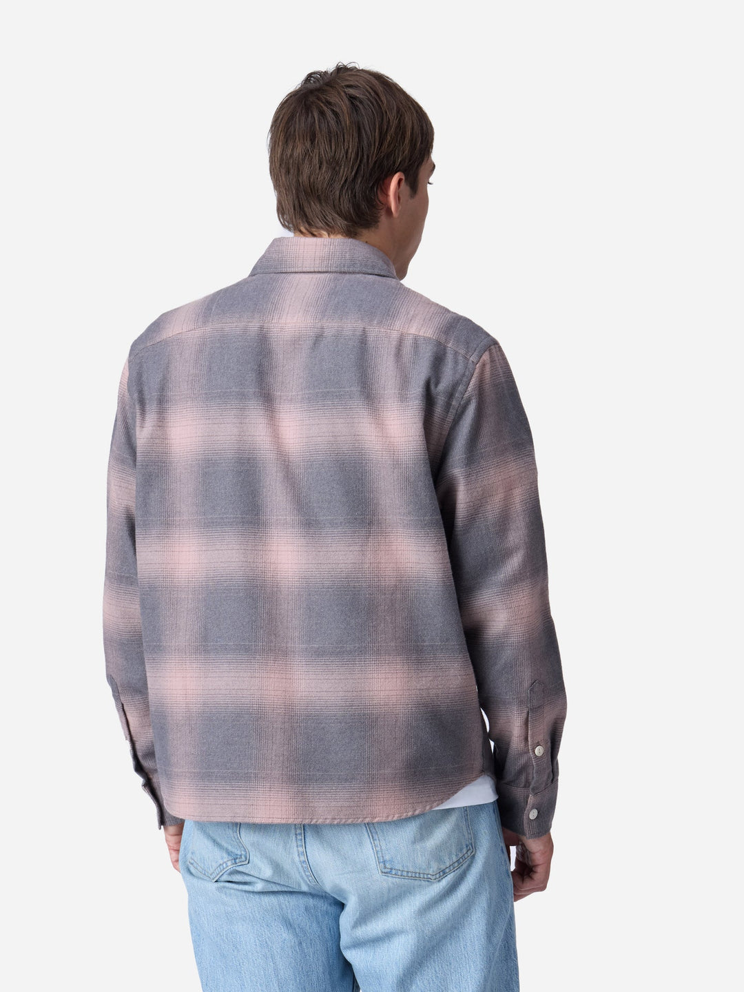 3sixteen Utility Flannel - Mauve Ombre