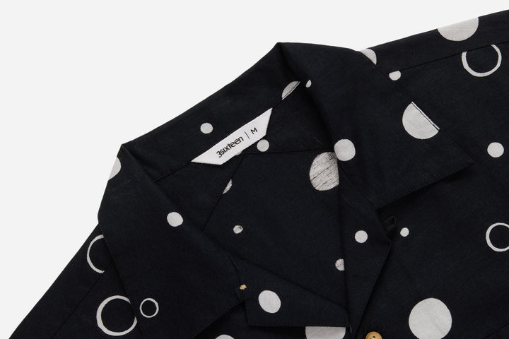 3sixteen Vacation Shirt - Black Calder Dot