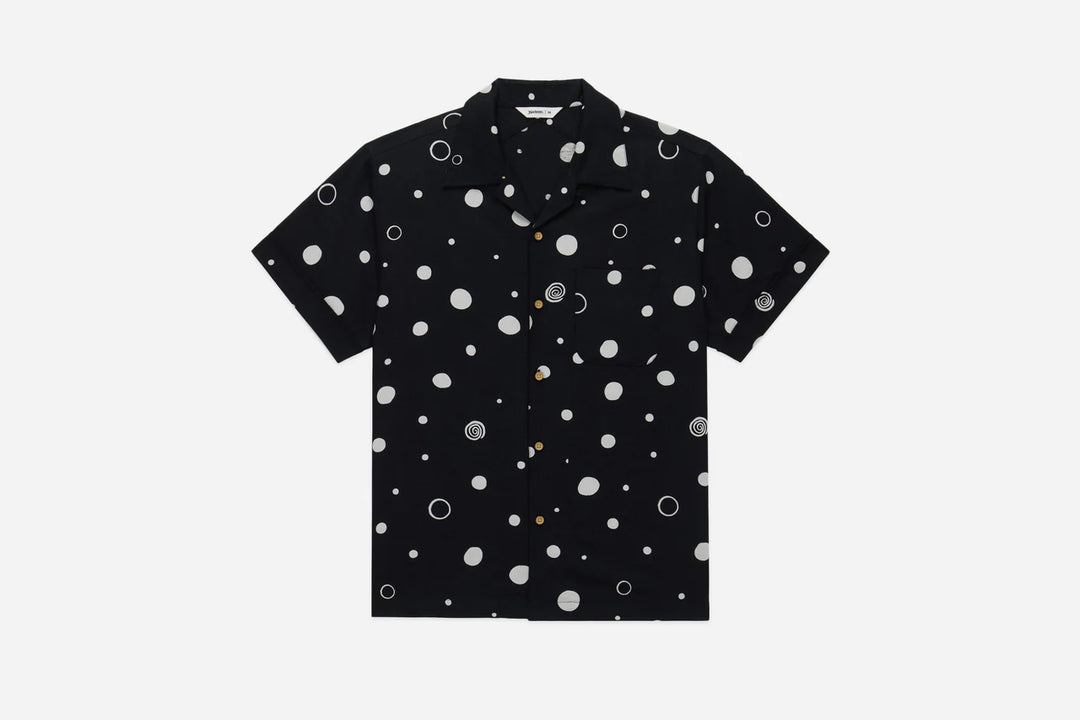 3sixteen Vacation Shirt - Black Calder Dot