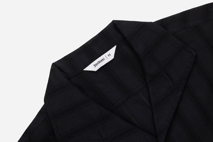 3sixteen Leisure Shirt - Black Lace Weave