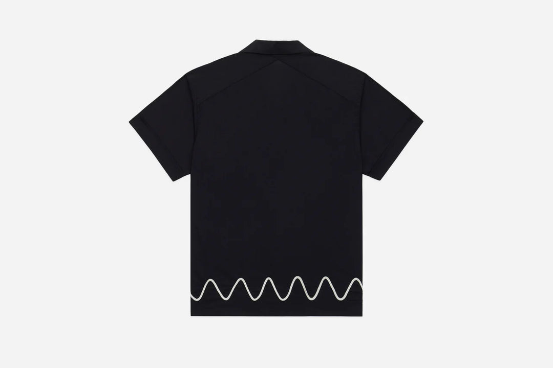 3sixteen Vacation Shirt - Black Squiggle