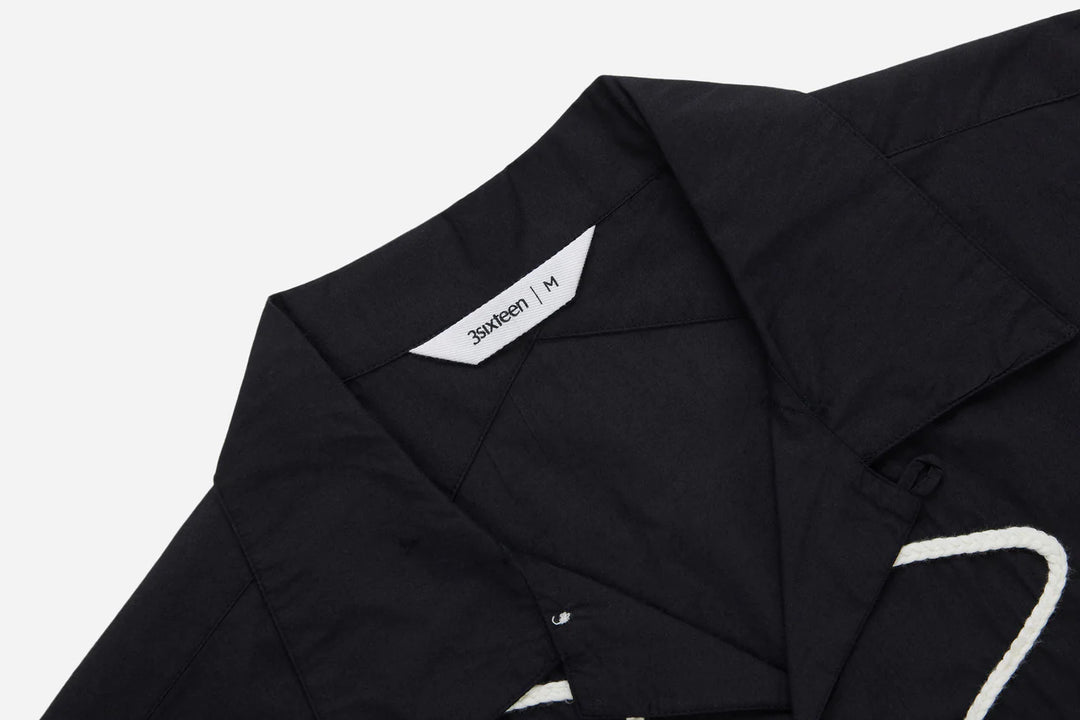 3sixteen Vacation Shirt - Black Squiggle