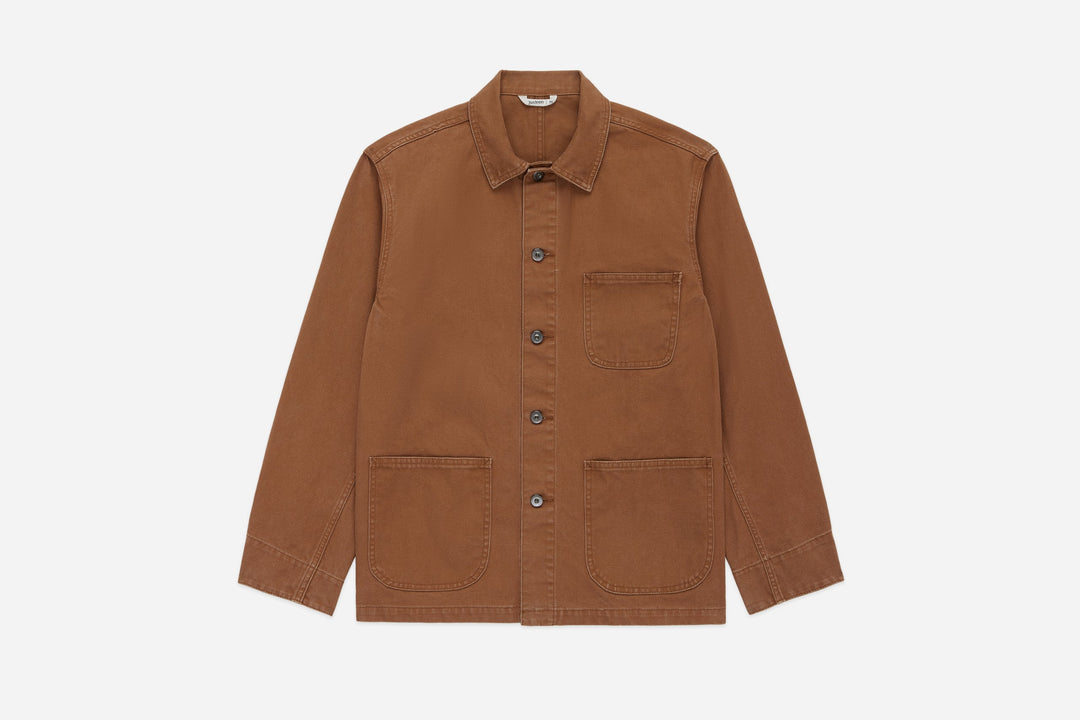 3sixteen Chore Jacket - Rust Stonewash Canvas