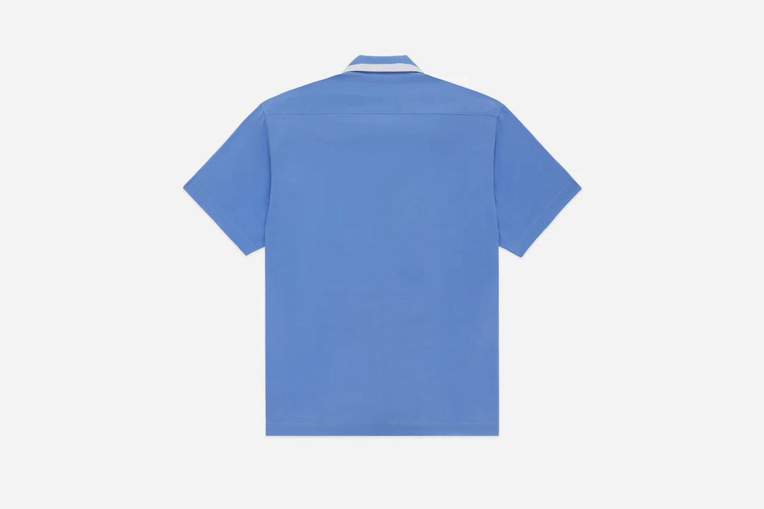 3sixteen Bowling Shirt - Powder Blue Silk
