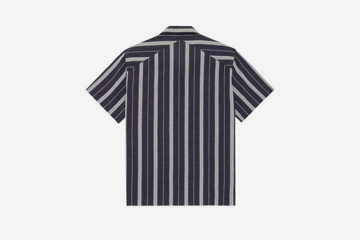 3sixteen Cabana Shirt - Black Ticking Stripe