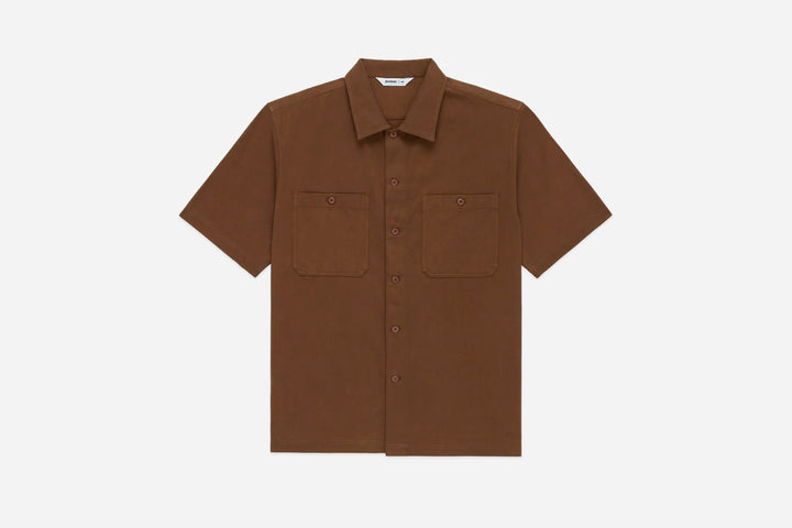 3sixteen Short Sleeve Workshirt - Sandstone Twill