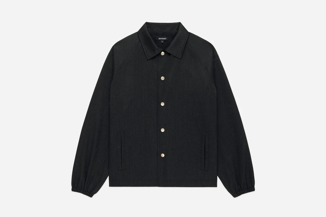 3sixteen Coaches Jacket - Charcoal Wool