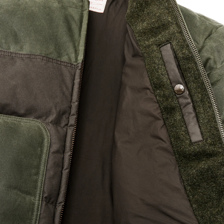 Filson Down Bomber Jacket - Otter Green
