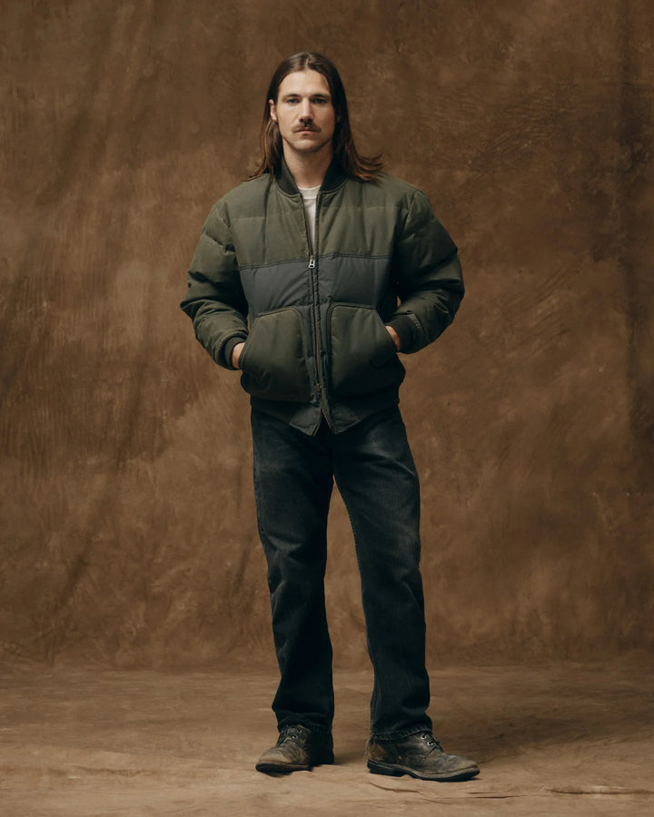 Filson Down Bomber Jacket - Otter Green