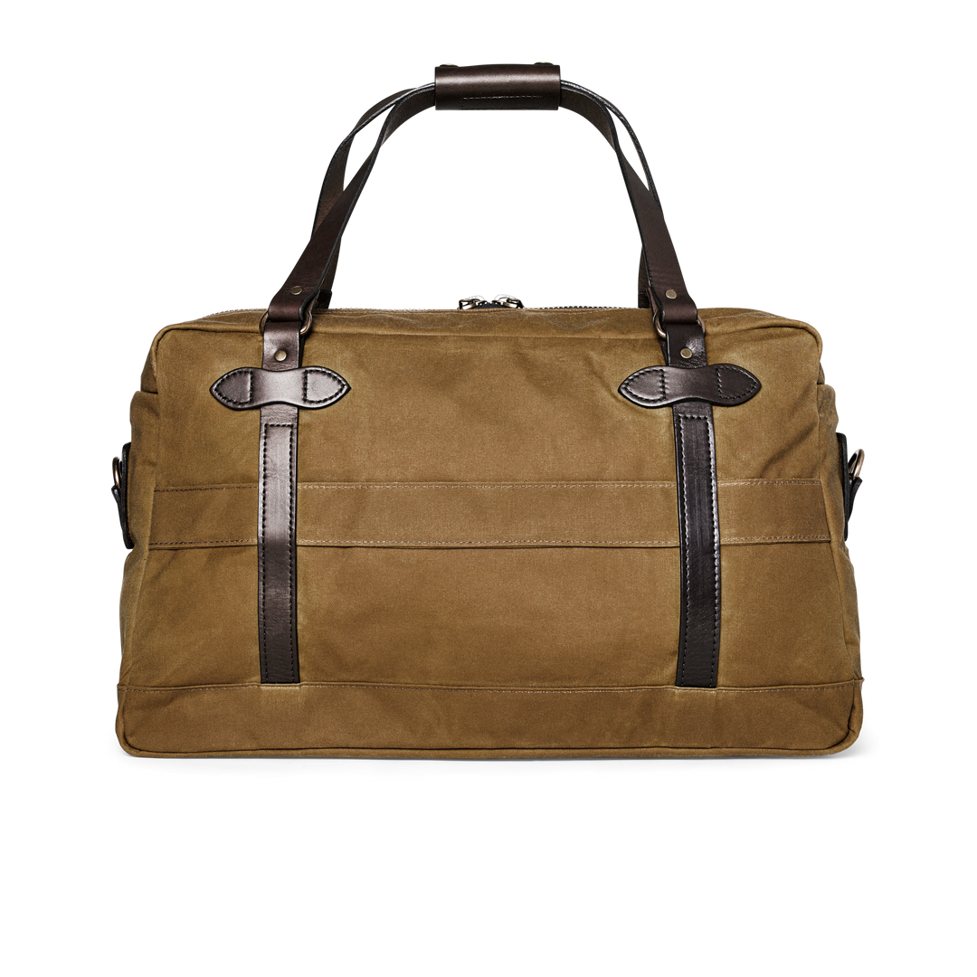Filson - 48 Hour Tin Cloth Duffle Bag in Dark Tan