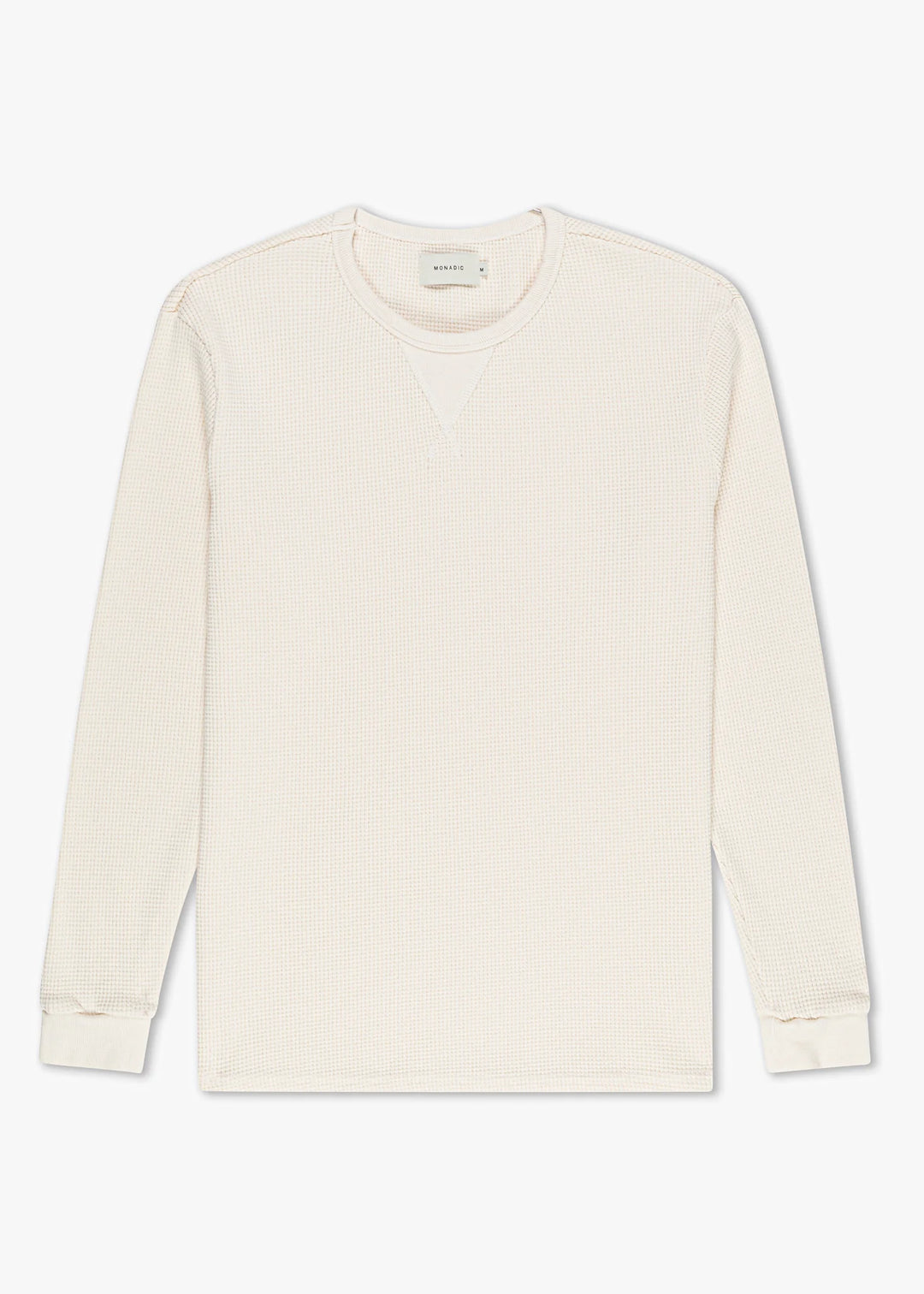 Monadic Waffle Knit Thermal - Natural