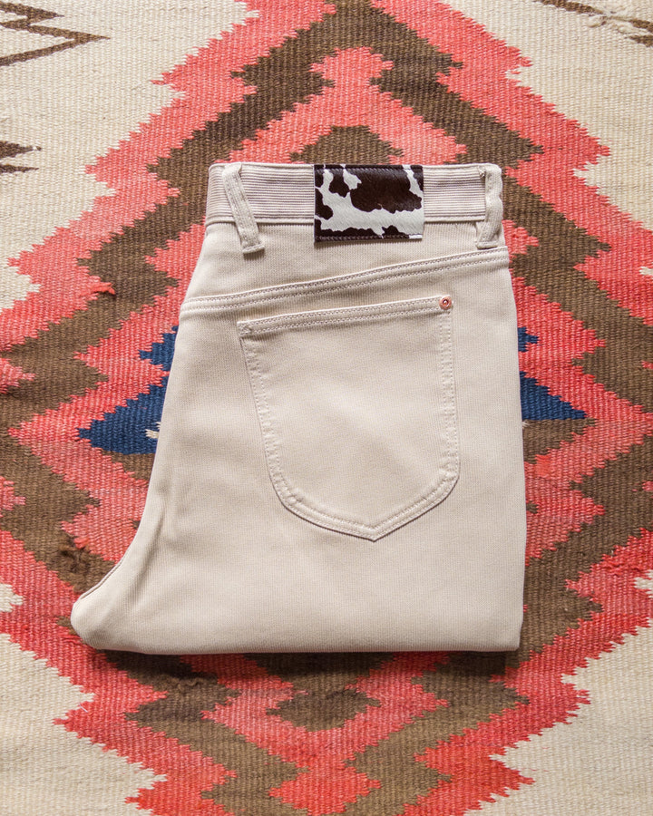 Wythe Bedford Cord Five Pocket Pants - Off White