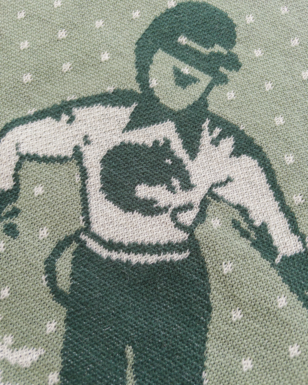 Wythe Downhill Crewneck Sweater - Sage