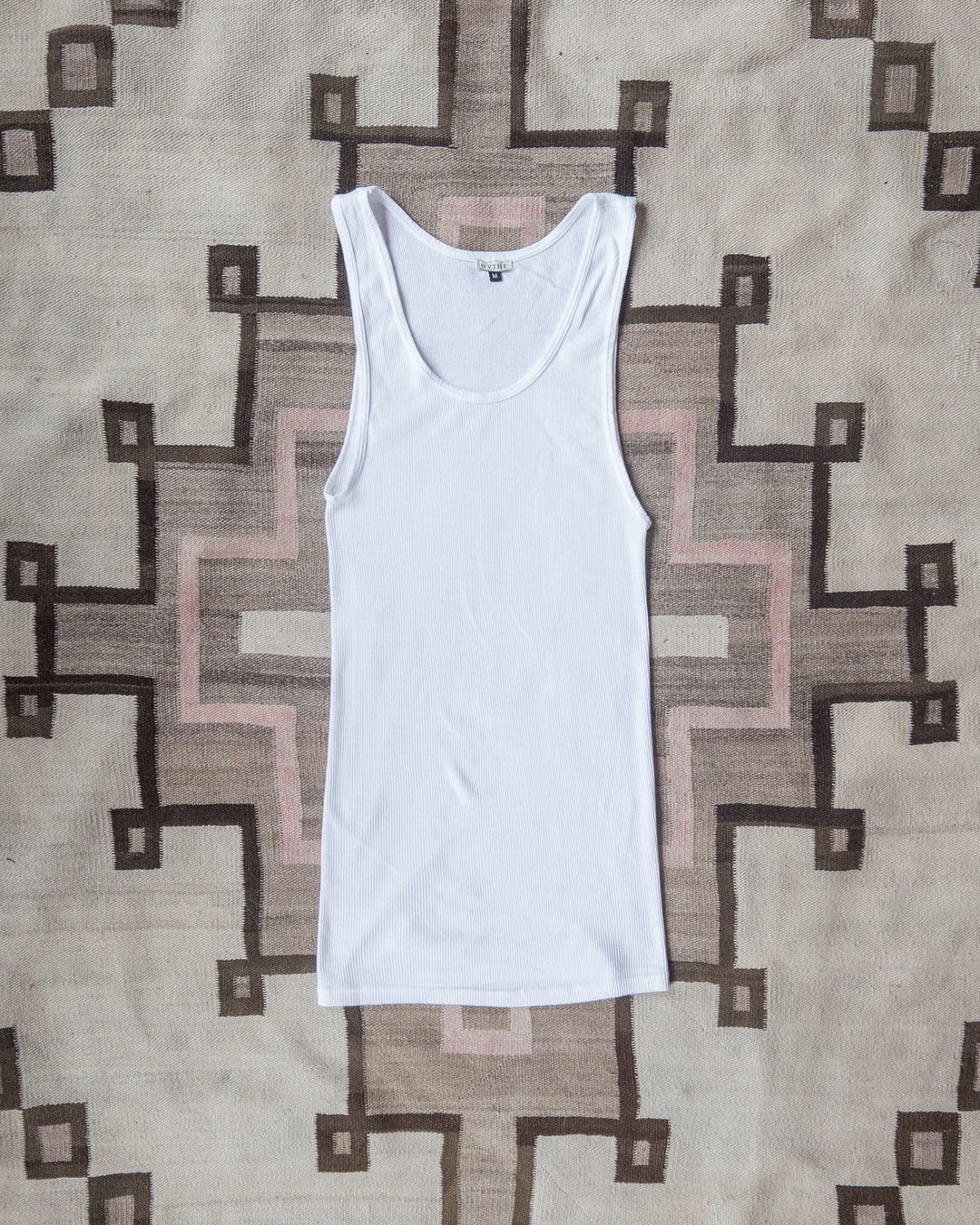 Wythe Tubular Cotton Ribbed Tank Top - Natural