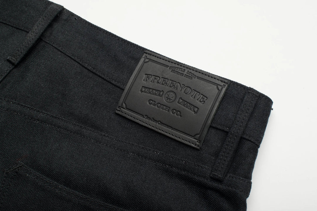 Freenote Cloth Avila Slim Taper Raw 14.25oz Black Grey