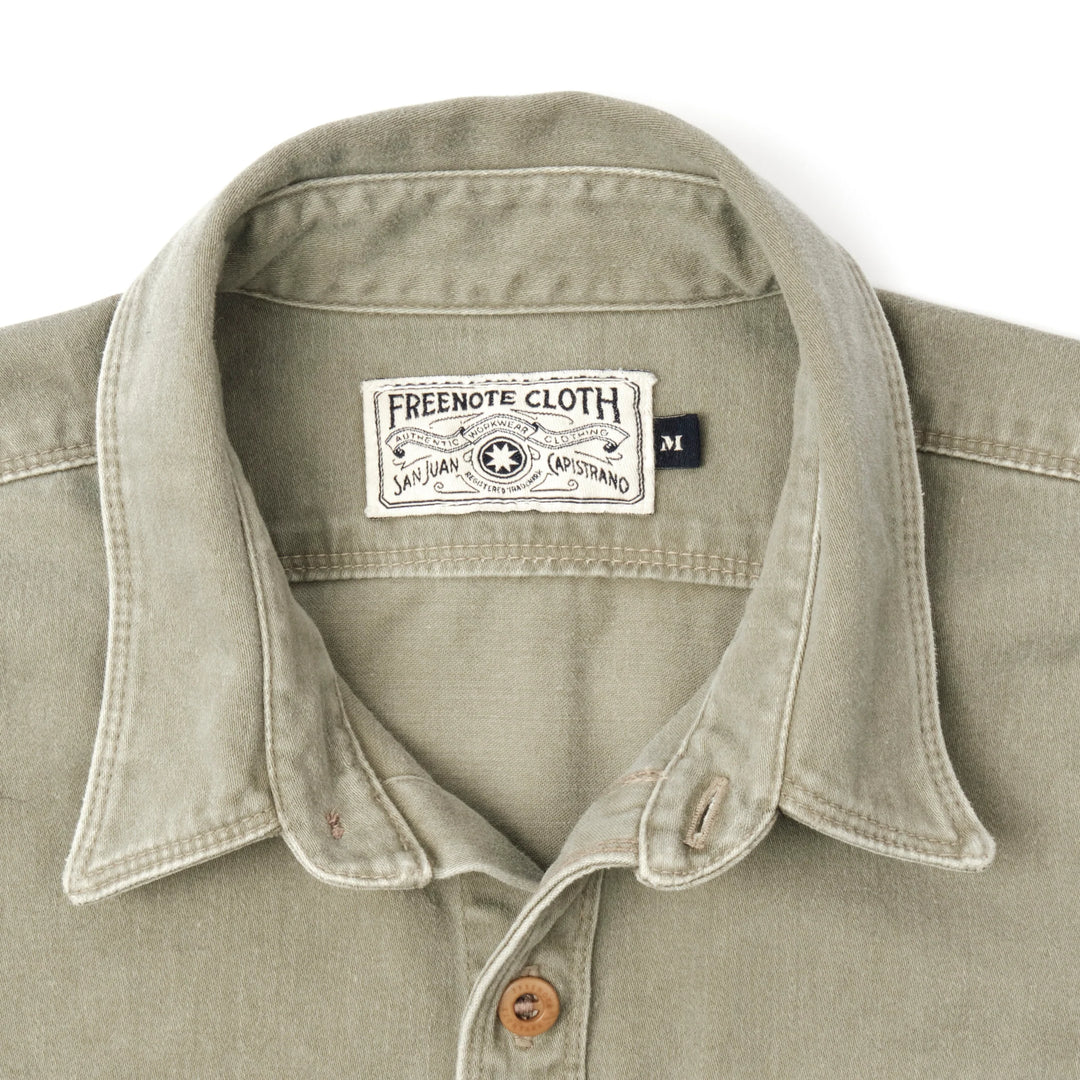 Freenote Cloth Utility Shirt - Olive