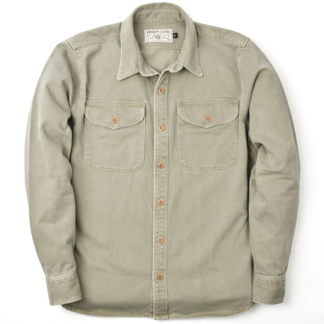 Freenote Cloth Utility Shirt - Olive