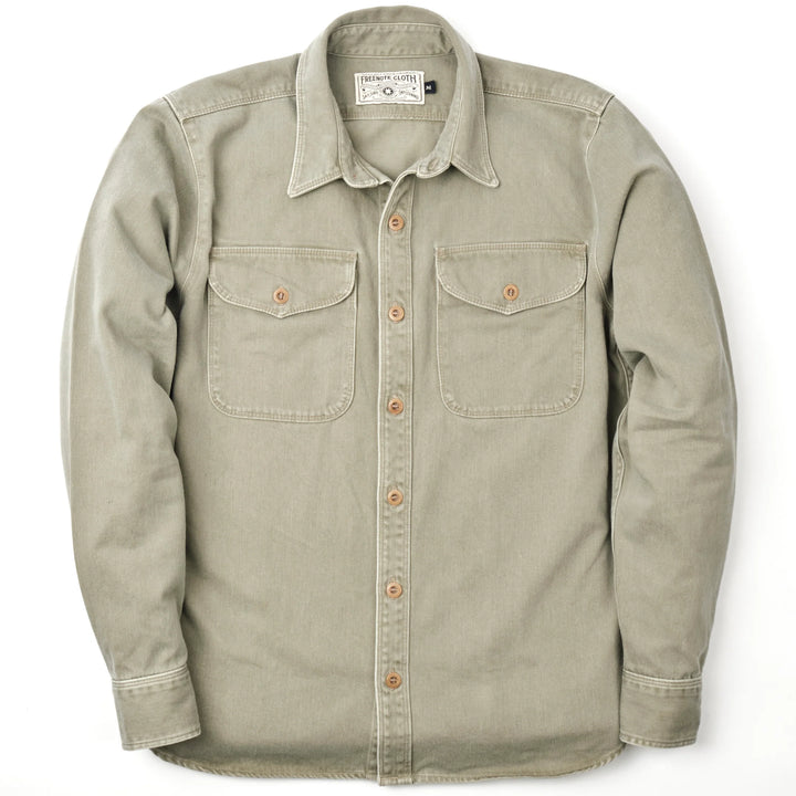 Freenote Cloth Utility Shirt - Olive