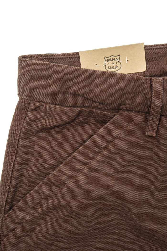 Freenote Cloth Workers Chino Slim Fit 14oz Slub - Bark