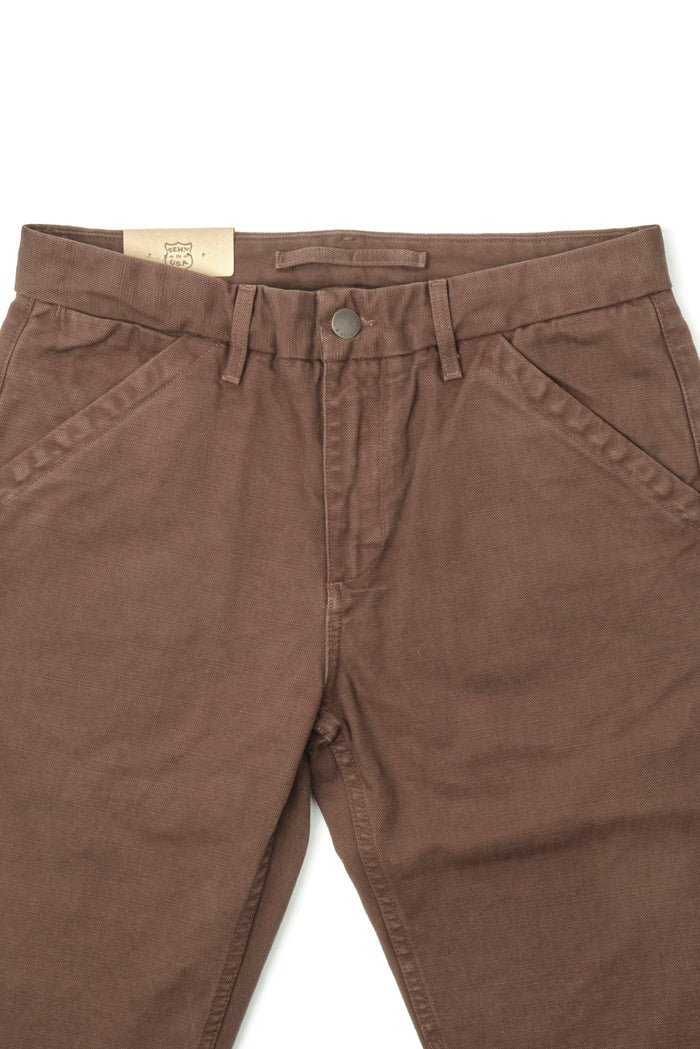 Freenote Cloth Workers Chino Slim Fit 14oz Slub - Bark