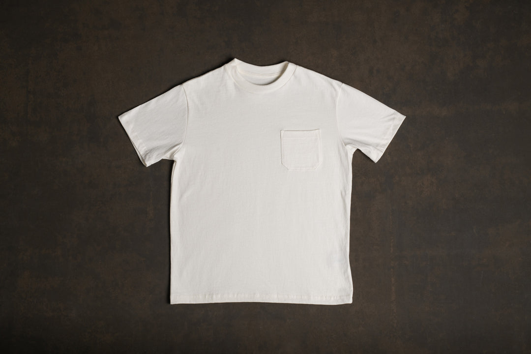 BS Basics Heavyweight Pocket Tee - Natural