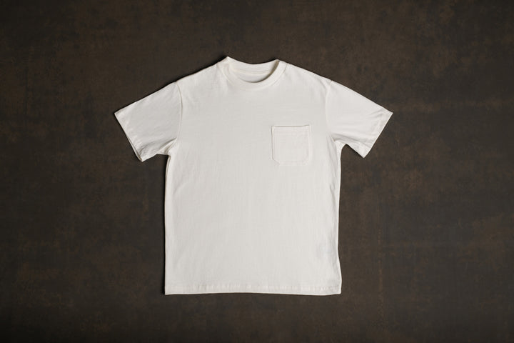 BS Basics Heavyweight Pocket Tee - Natural