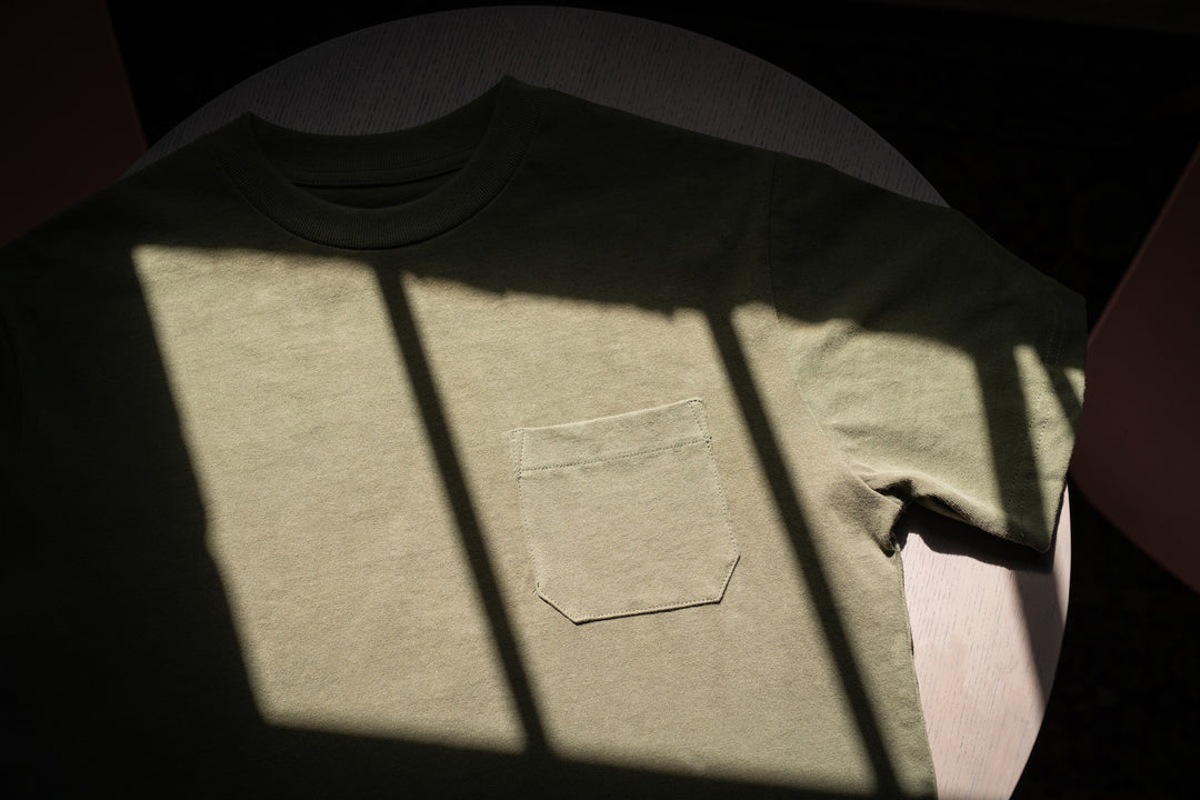 BS Basics Heavyweight Pocket Tee - Fatigue