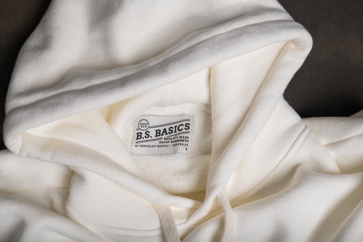 BS Basics Heavyweight Hoodie - Natural