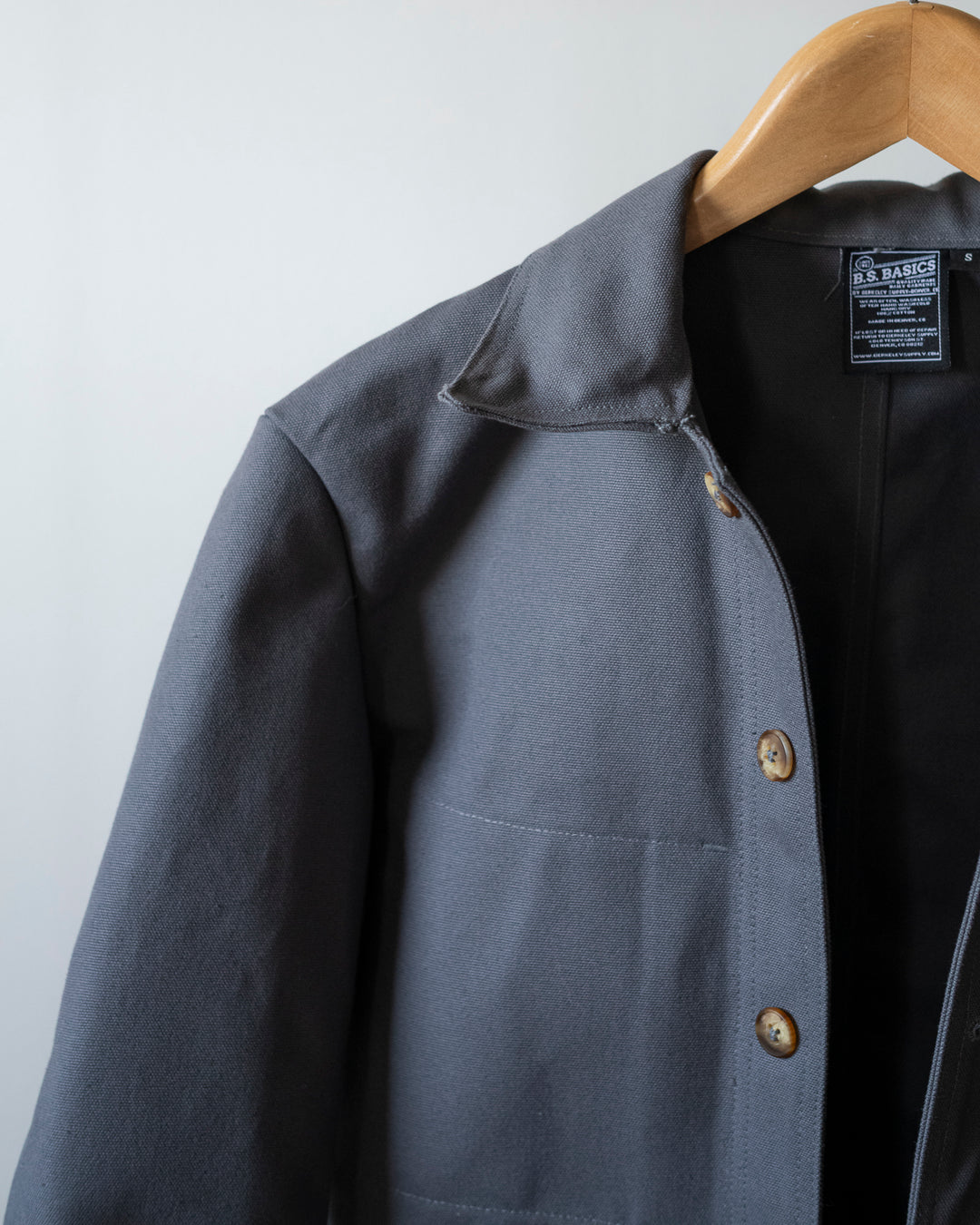 BS Basics Chore Coat by Berkeley Supply - Slate Grey