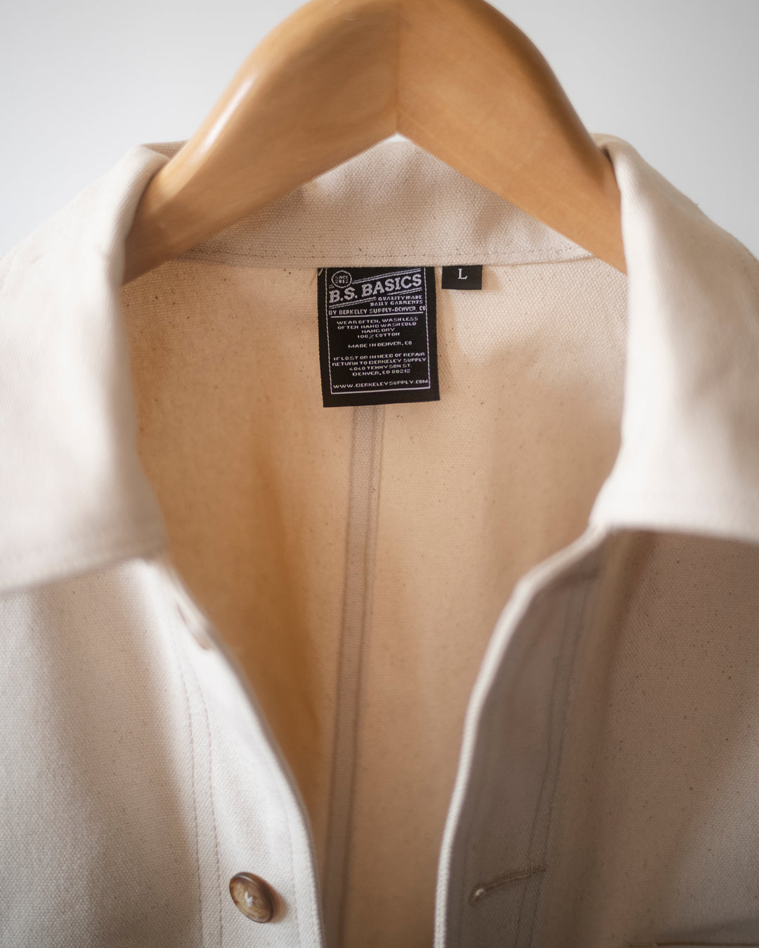 BS Basics Chore Coat by Berkeley Supply - Natural