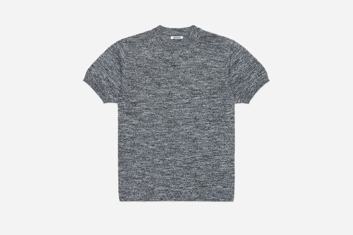3sixteen Knit T-Shirt - Black Marled Yarn