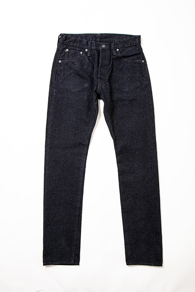 Pure Blue Japan 16oz Double Nep Denim Indigo x Sumi [DNP-019-IDSM