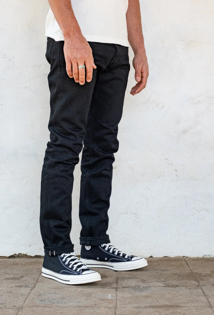 Freenote Cloth Avila Slim Taper 17oz Black Denim