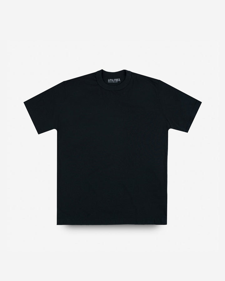 Iron Heart - UTILITEES Loopwheel Crew Neck T-shirt in Black
