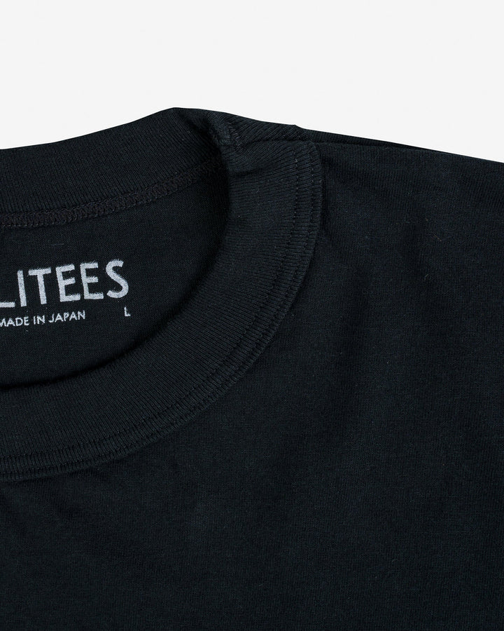 Iron Heart - UTILITEES Loopwheel Crew Neck T-shirt in Black