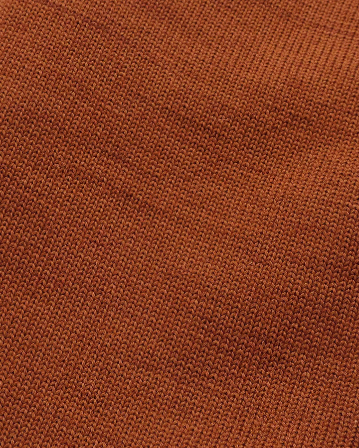Dehen 1920 Classic Cardigan - Burnt Orange