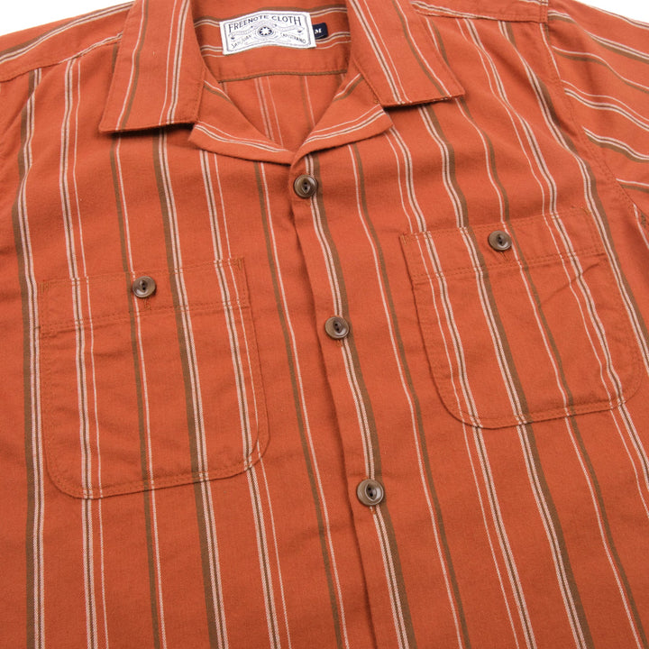 Freenote Cloth Dayton - Orange Stripe