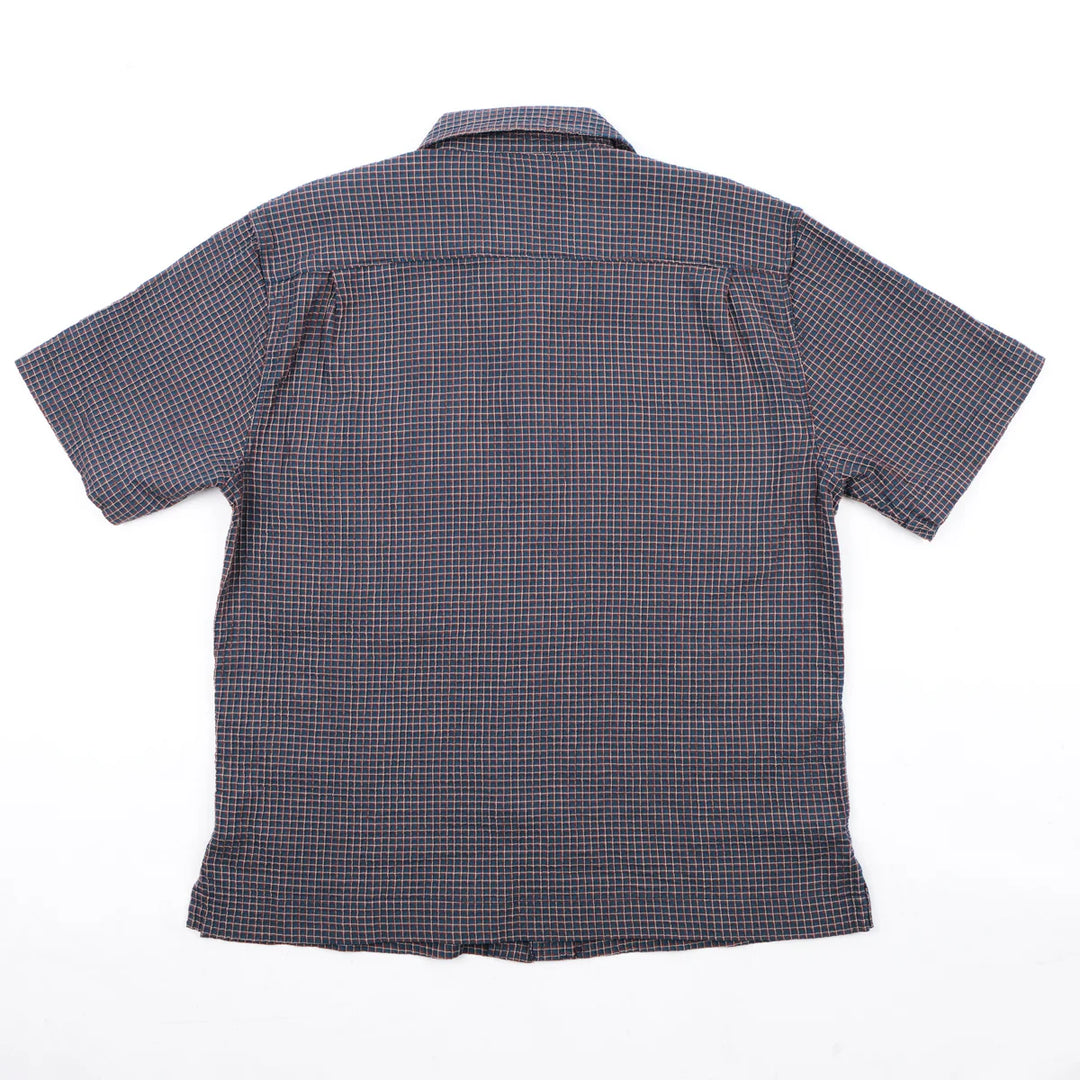 Freenote Cloth Cayucos Seersucker - Blue Plaid